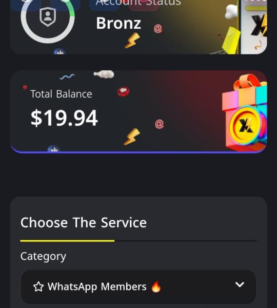 Social Media Services Website